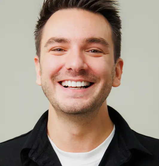 Mark Smiling After Treatment