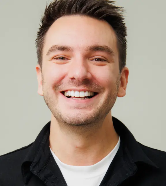 Mark Smiling After Treatment